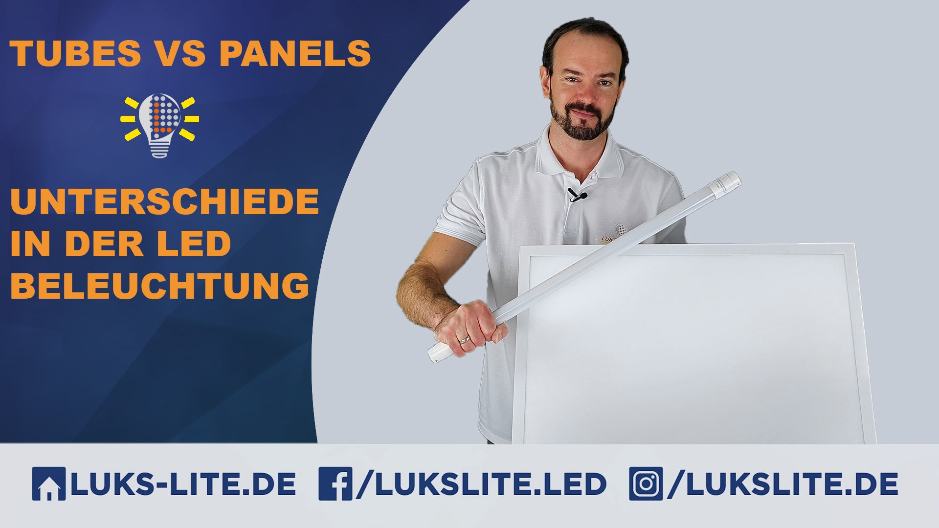 Der Unterschied zwischen LEDRöhren und LEDPanels