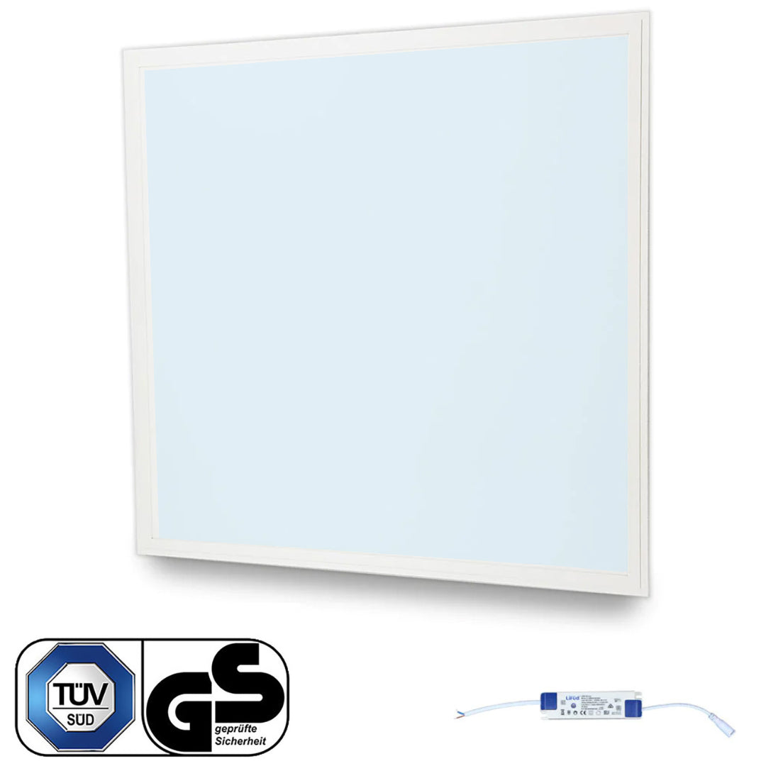 LED Panel 30x30 cm - 6000 Kelvin kaltweiß - 12 Watt - 1200 Lumen - TÜV/GS