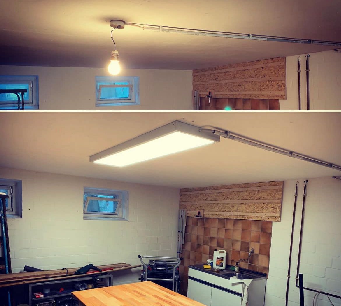 PREMIUM LED Panel 120x30cm | warmweiß