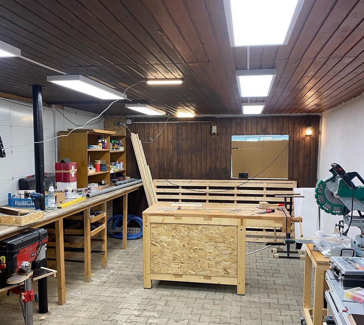 PREMIUM LED Panel 120x30cm | warmweiß