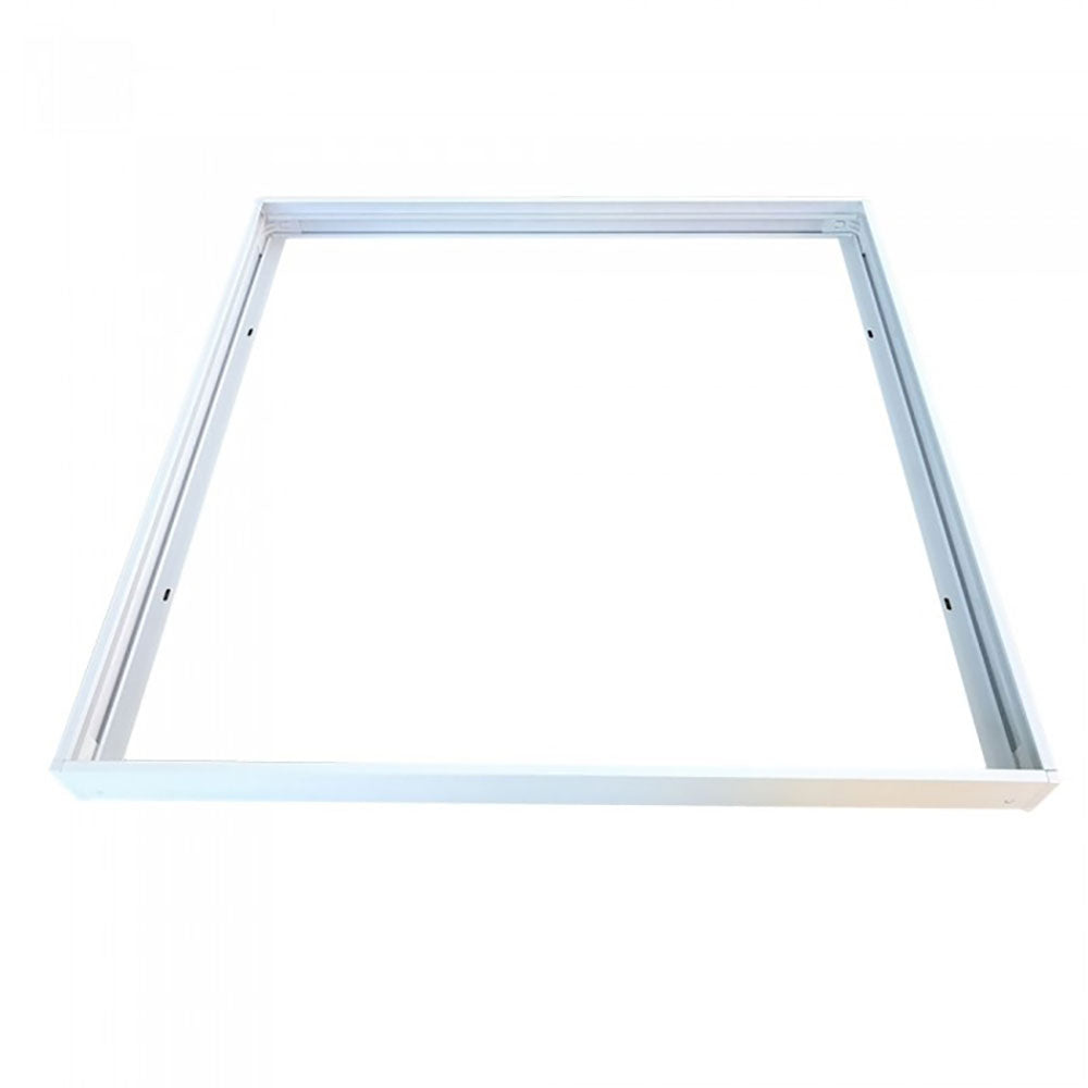 Aufbaurahmen für LED Panel 30x30 cm aus Aluminium (weiß)
