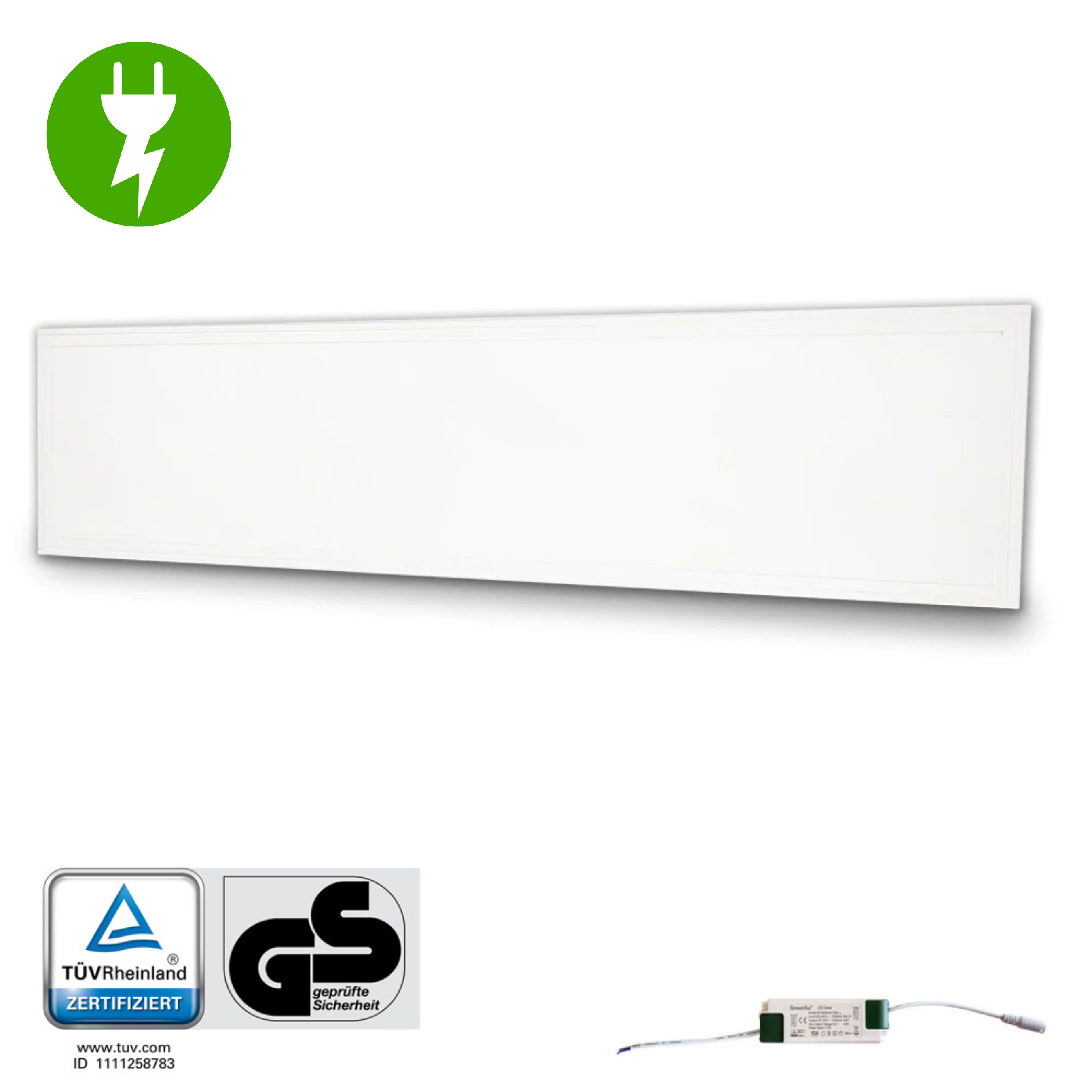 PREMIUM LED PANEL 120x30cm | neutralweiß