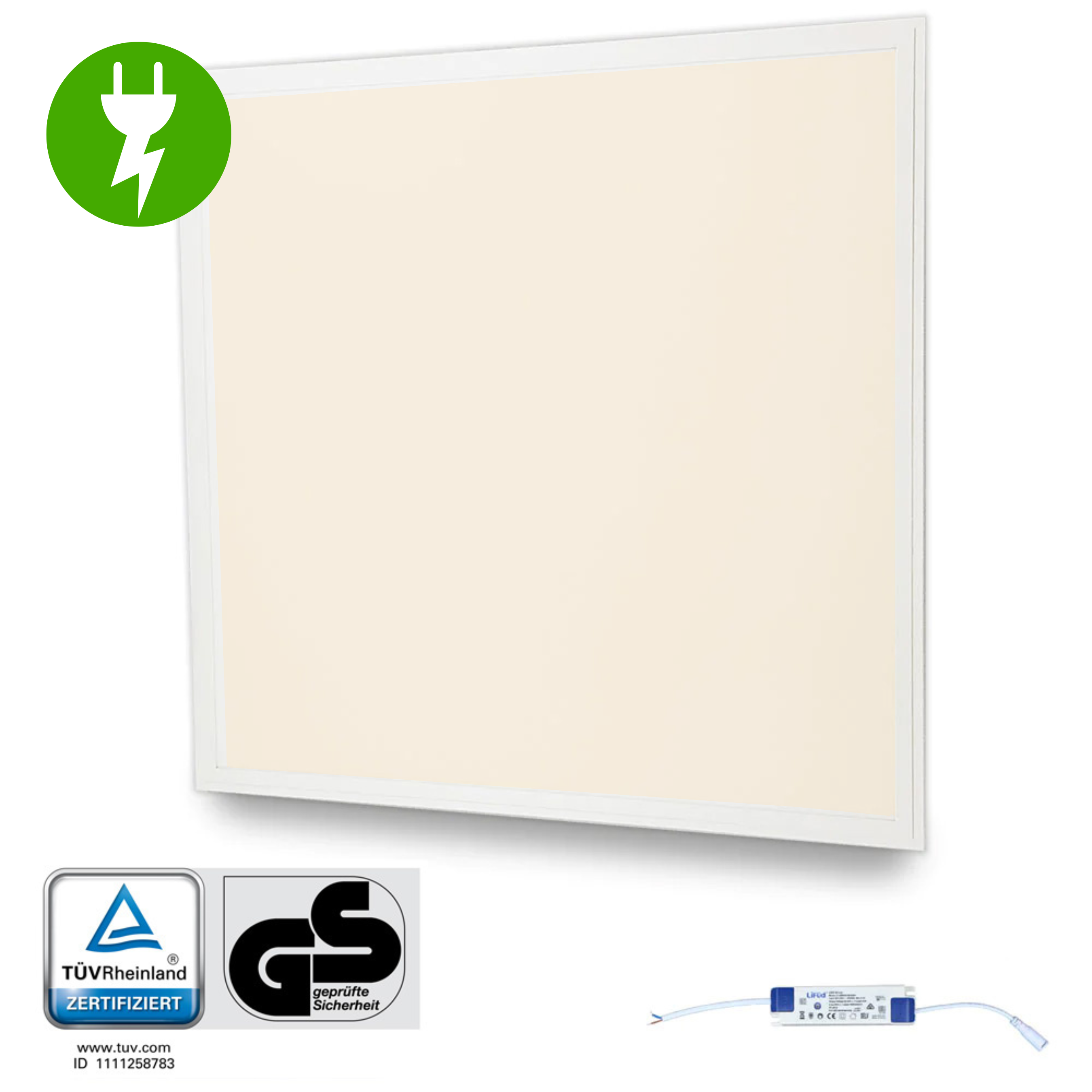 PREMIUM LED Panel 30x30cm | warmweiß