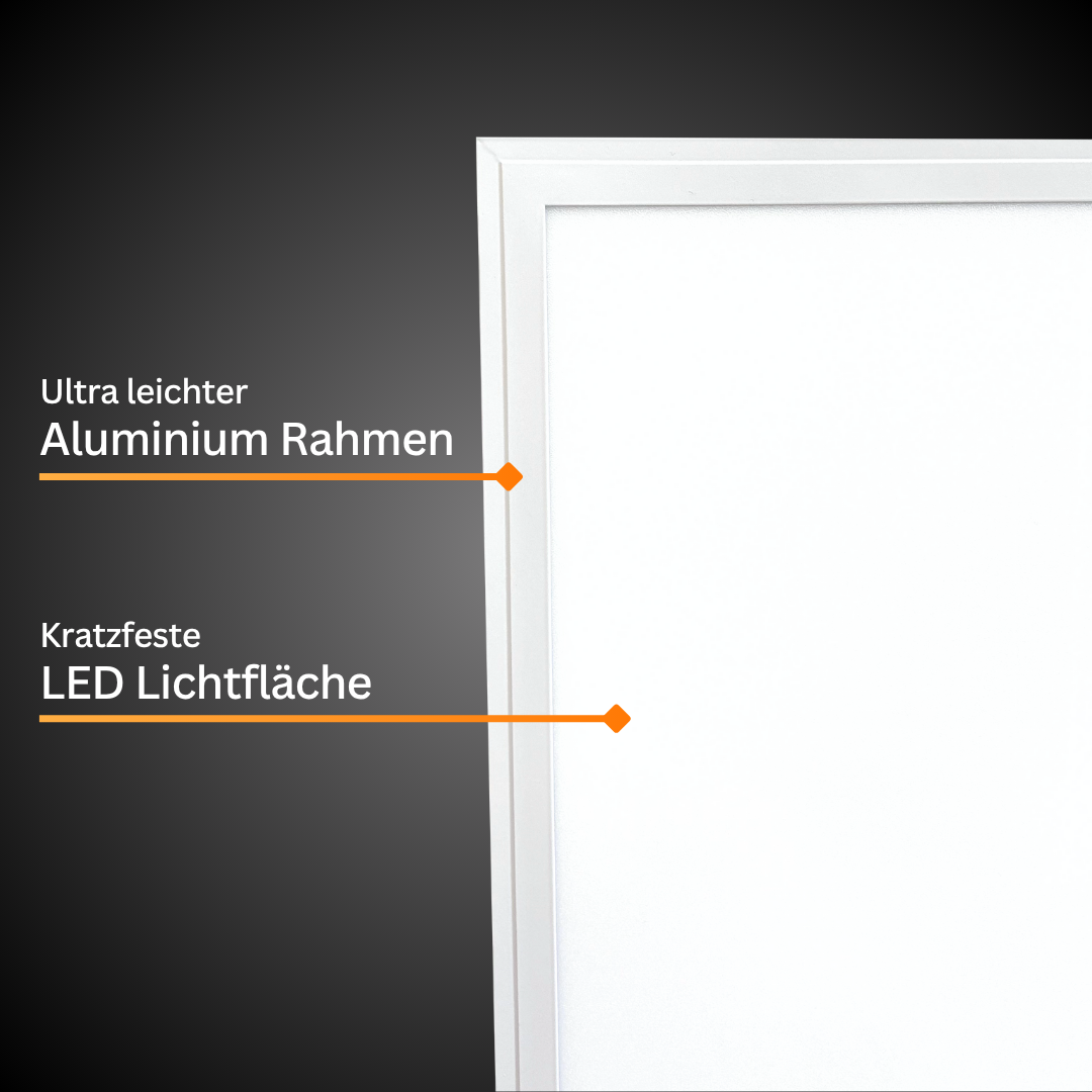 LED Panel 62x62cm | kaltweiß | 40W | 6000K | 3600 Lumen