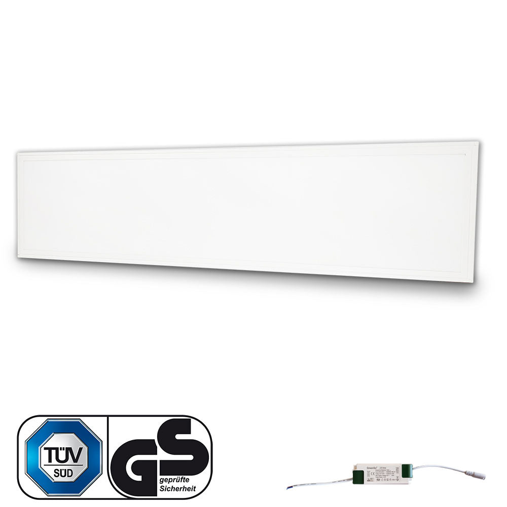 LED Panel 120x30 cm - 4000 Kelvin neutralweiß - TÜV/GS