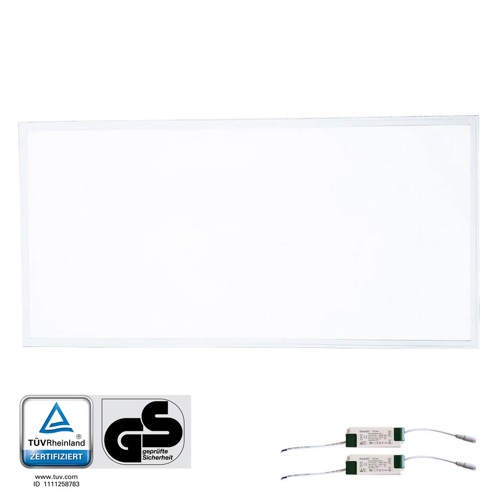 HIGH LUMEN UGR 19 LED Panel 120x60cm | neutralweiß (Deckenmontage)